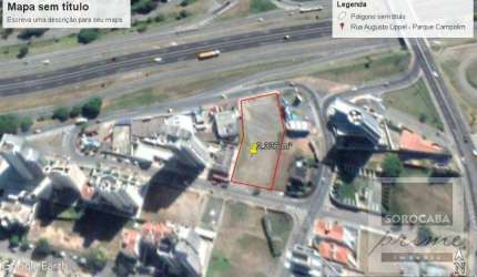 Área à venda, 2336 m² por R$ 10.512.000,00 - Parque Campolim - Sorocaba/SP