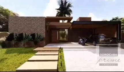Casa com 4 dormitórios à venda, 415 m² por R$ 3.400.000,00 - Condomínio Saint Patrick - Sorocaba/SP