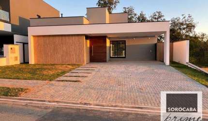 Casa com 3 dormitórios à venda, 230 m² por R$ 1.890.000,00 - Alphaville Nova Esplanada III - Votorantim/SP