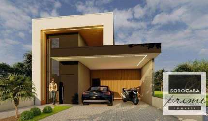 Casa com 3 dormitórios à venda, 140 m² por R$ 680.000,00 - Jardim Reserva Ipanema - Sorocaba/SP