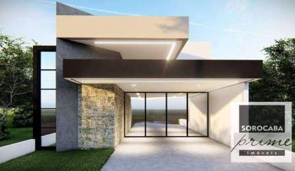 Casa com 3 dormitórios à venda, 120 m² por R$ 671.000,00 - Condomínio Terras de São Francisco - Sorocaba/SP