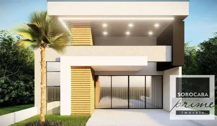 Casa com 3 dormitórios à venda, 120 m² por R$ 671.000,00 - Condomínio Terras de São Francisco - Sorocaba/SP