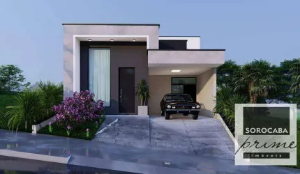 Casa com 3 dormitórios à venda, 146 m² por R$ 1.000.000,00 - Condomínio Villagio Milano - Sorocaba/SP