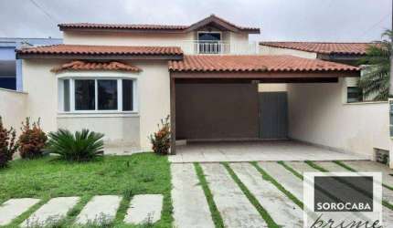 Sobrado com 3 dormitórios à venda, 226 m² por R$ 750.000,00 - Condomínio Residencial Valença - Sorocaba/SP
