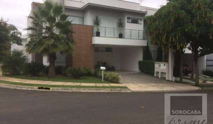 Sobrado com 3 dormitórios à venda, 270 m² por R$ 1.110.000,00 - Condomínio Vila dos Inglezes - Sorocaba/SP