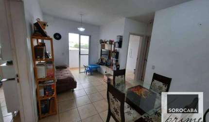 Apartamento com 2 dormitórios à venda, 53 m² por R$ 245.000,00 - Condomínio Edifício Buriti - Sorocaba/SP