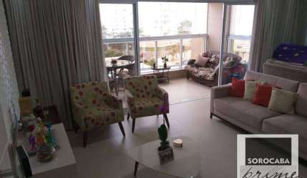 Apartamento com 3 dormitórios à venda, 140 m² por R$ 1.277.000,00 - Edifício Saint-Tropez - Sorocaba/SP