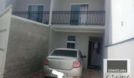 Sobrado com 2 dormitórios à venda, 89 m² por R$ 305.000,00 - Jardim Santo Amaro - Sorocaba/SP