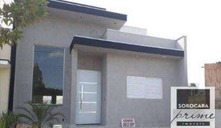 Casa com 3 dormitórios à venda, 99 m² por R$ 530.000,00 - Caguaçu - Sorocaba/SP