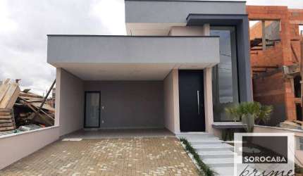 Casa com 3 dormitórios à venda, 140 m² por R$ 969.000,00 - Wanel Ville - Sorocaba/SP