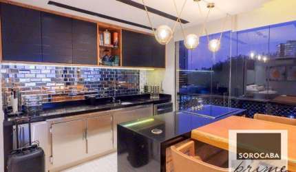 Apartamento com 4 dormitórios, 247 m² - venda por R$ 2.800.000,00 ou aluguel por R$ 14.200,00/mês - Condomínio Único Campolim - Sorocaba/SP