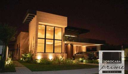 Casa com 4 dormitórios à venda, 284 m² por R$ 2.300.000,00 - Alphaville Nova Esplanada III - Votorantim/SP