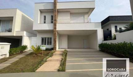 Sobrado com 4 dormitórios à venda, 284 m² por R$ 1.780.000,00 - Condomínio Chácara Ondina - Sorocaba/SP