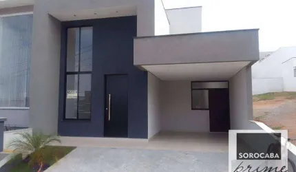Casa com 3 dormitórios à venda, 147 m² por R$ 1.000.000,00 - Condomínio Villagio Milano - Sorocaba/SP