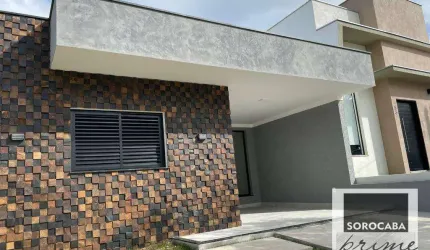 Casa com 3 dormitórios à venda, 109 m² por R$ 699.000,00 - Terras de São Francisco - Sorocaba/SP