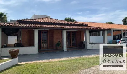 Chácara com 3 dormitórios à venda, 6000 m² por R$ 950.000,00 - Quintais do Imperador - Sorocaba/SP