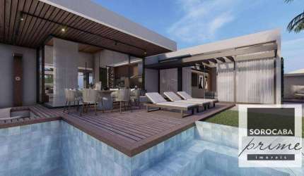Casa com 3 dormitórios à venda, 274 m² por R$ 2.890.000 - Campolim - Sorocaba/SP