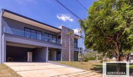 Casa com 4 dormitórios à venda, 500 m² por R$ 4.950.000 - Lago Azul - Araçoiaba da Serra/SP