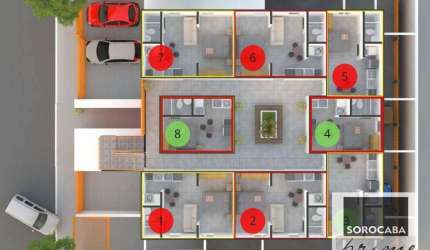 Apartamento com 1 dormitório à venda, 21 m² por R$ 150.000,00 - Jardim Novo Horizonte - Sorocaba/SP