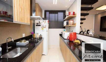 Apartamento com 2 dormitórios à venda, 108 m² por R$ 495.000,00 - Condomínio Residencial Spazio Saragoza - Sorocaba/SP