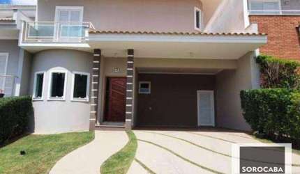 Sobrado com 3 suítes à venda, 224 m² por R$ 1.290.000 - Condomínio Vila dos Inglezes - Sorocaba/SP
