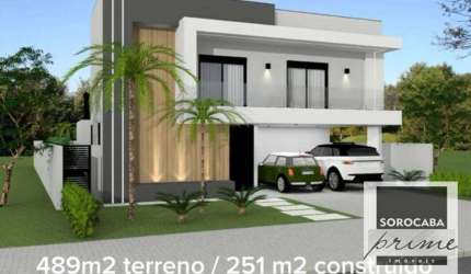 Sobrado com 3 suítes à venda, 280 m² por R$ 2.600.000 - Alphaville 3 - Votorantim/SP