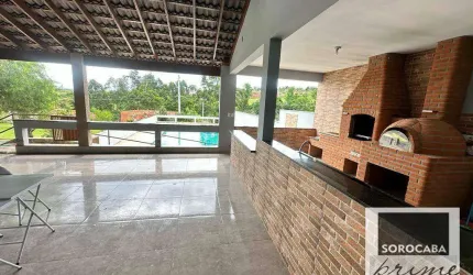 Chácara com 3 dormitórios à venda, 2500 m² por R$ 800.000,00 - Caguaçu - Sorocaba/SP