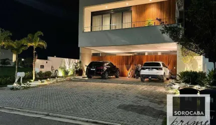 Sobrado com 3 suítes à venda, 340 m² por R$ 3.600.000 - Alphaville Nova Esplanada I - Votorantim/SP