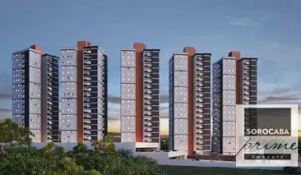 Apartamento lançamento com 2 dormitórios à venda, 52 m² - Parque Vida - Vila Rica - Sorocaba/SP