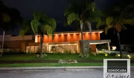 Sobrado com 4 suítes à venda, 405 m² por R$ 4.500.000 - Alphaville Nova Esplanada III - Votorantim/SP