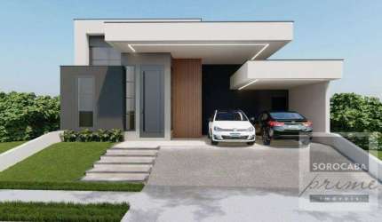 Casa com 3 dormitórios à venda, 188 m² por R$ 1.450.000 - Parque Três Meninos - Sorocaba/SP