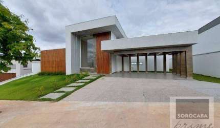 Casa com 4 suítes, 394 m² - venda por R$ 3.990.000 ou aluguel por R$ 26.868/mês - Saint Patrick Residencial - Sorocaba/SP