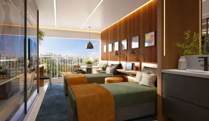 Lindo Studio de 26m² em Perdizes - SP
