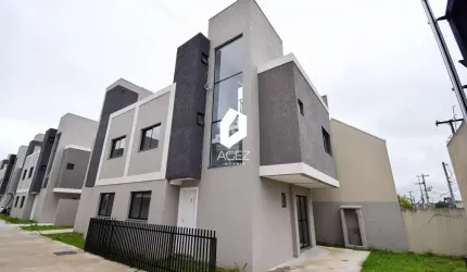 Sobrado novo em condomínio, 03 quartos, 01 suíte e terraço com banheiro!