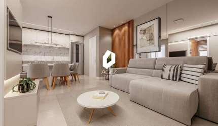 Apartamento de 02 quartos, com sacada gourmet!