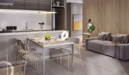 Apartamento 2 quartos, 01 vaga de garagem, Centro, Curitiba - PR