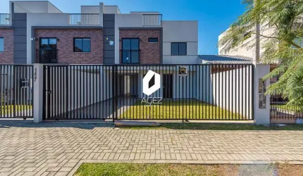 Sobrado novo com quintal, 03 quartos 01 suíte e terraço!