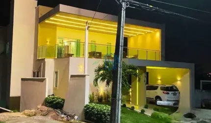 Casa Triplex / Casa Alto padrão Triplex / Casa Alto padrão em Natal / Casa Triplex em condomínio fechado / Casa Alto padrão Triplex no condomínio Bosque das Palmeiras