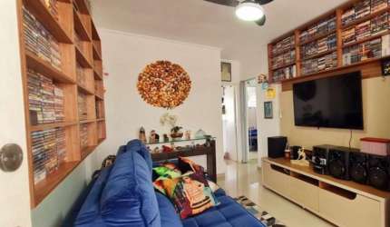 Apartamento para Venda em Santos, Ponta da Praia, 1 dormitório, 1 banheiro, 1 vaga