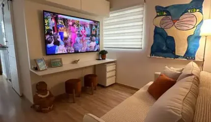 Apartamento para Venda em Santos, Ponta da Praia, 1 dormitório, 1 banheiro, 1 vaga