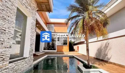 Casa em condomínio fechado com 3 quartos à venda na Desembargador Adalberto José Queiroz Telles de Camargo Aranha, 920, Parque Brasil 500, Paulínia, 290 m2 por R$ 2.340.000