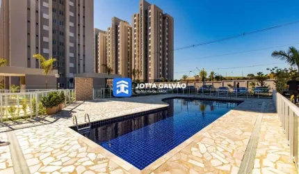 Apartamento com 2 quartos à venda na Estrada Geraldo Costa Camargo, 515, Jardim São Bento, Hortolândia, 57 m2 por R$ 245.000
