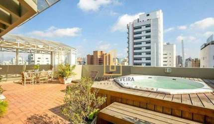 Cobertura com 3 dormitórios à venda, 289 m² por R$ 3.500.000,00 - Moema - São Paulo/SP