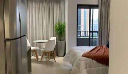 Apartamento com 1 dormitório, 27 m² - venda por R$ 670.000,00 ou aluguel por R$ 3.850,00/mês - Moema - São Paulo/SP