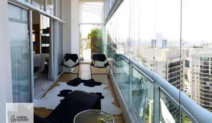 Ótimo apartamento com 2 dormitórios à venda, 187 m² por R$ 3.900.000 - Jardins - São Paulo/SP