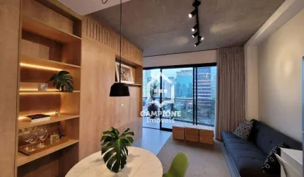 Apartamento com 1 dormitório, 45 m² - venda por R$ 1.900.000,00 ou aluguel por R$ 10.312,00/mês - Vila Olímpia - São Paulo/SP