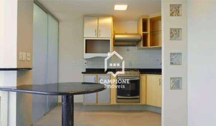 Apartamento com 1 dormitório, 62 m² - venda por R$ 449.000,00 ou aluguel por R$ 4.828,65/mês - Morumbi - São Paulo/SP