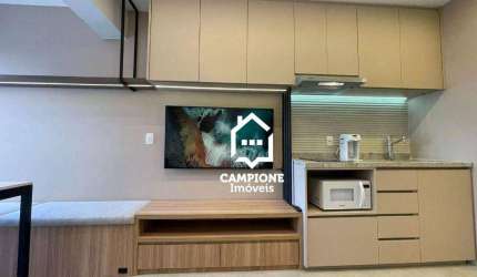 Apartamento com 1 dormitório para alugar, 41 m² por R$ 5.850,00/mês - Perdizes - São Paulo/SP