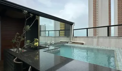 Linda cobertura com 124m² com 2 quartos em Ponta Negra natal RN