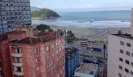 Apartamento com 1 dorm, Itararé, São Vicente - R$ 190 mil, Cod: 94001
